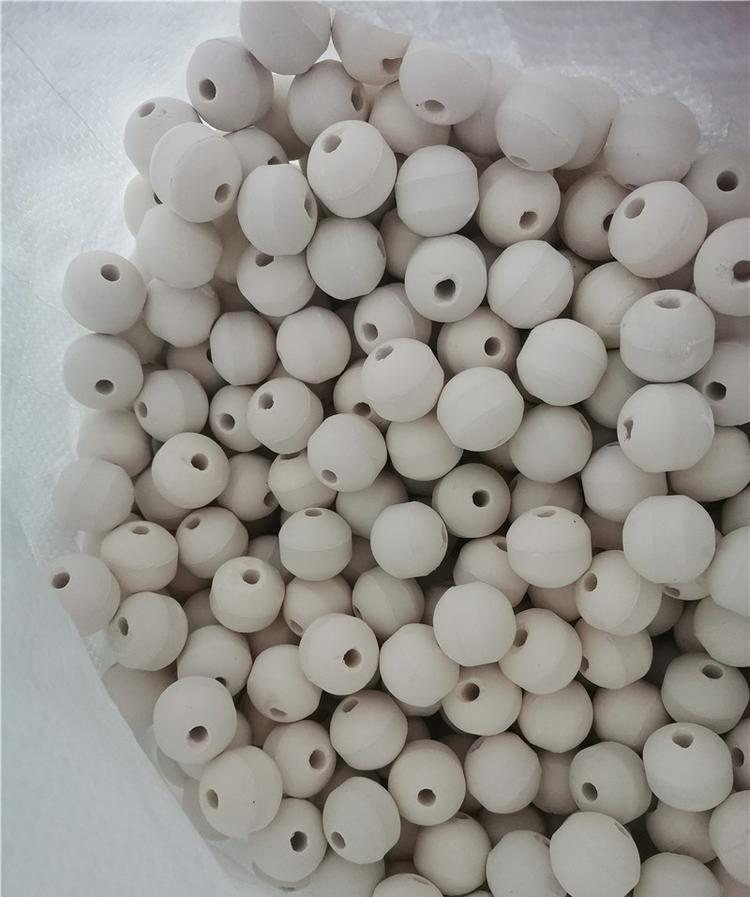 ceramic ball for gas sweetening in oil refineries